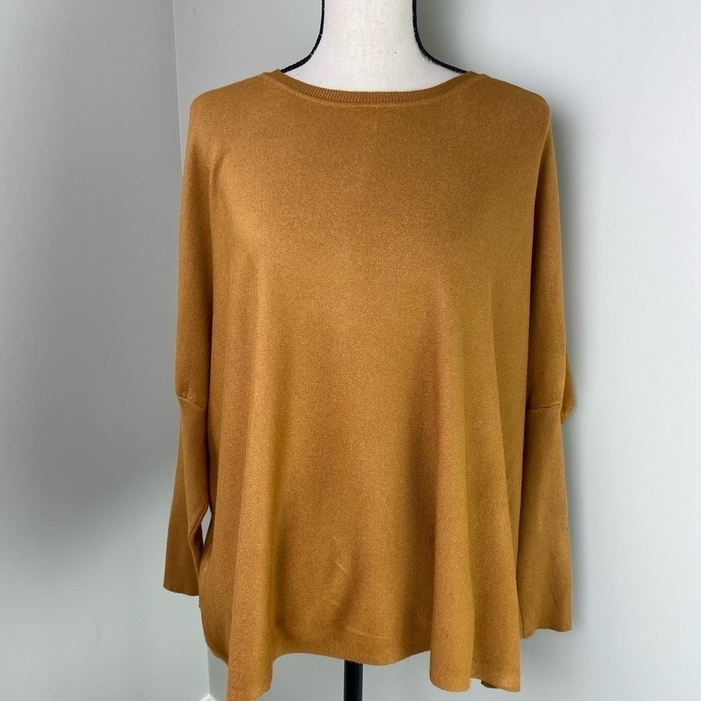 Altar’d State mollie sweater in mustard yellow gold size M/L